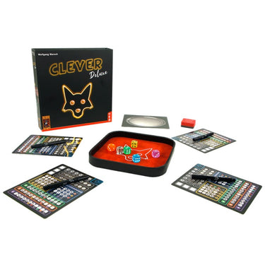 999games 999 games clever deluxe dobbelspel (nederlands, 1 - 4 spelers, 30 minuten, vanaf 8 jaar)