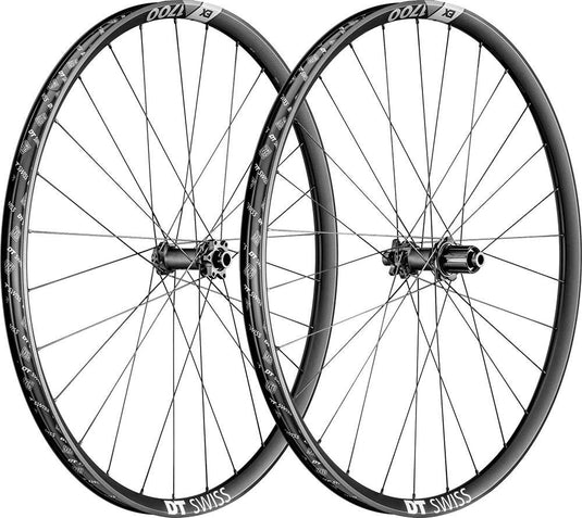 Dt swiss ex 1700 spline® 30 6-bolt boost 27.5 shimano wheelset