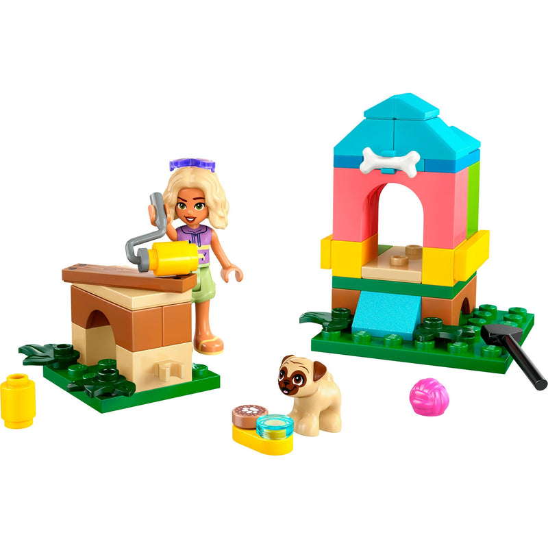 Load image into Gallery viewer, Lego friends - nova's zelfgebouwde hondenhok constructiespeelgoed (30697)

