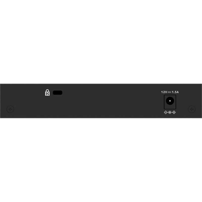 Load image into Gallery viewer, Netgear 5-port 2.5g multi-gigbit ethernet plus switch (ms305e) (zwart, managed)
