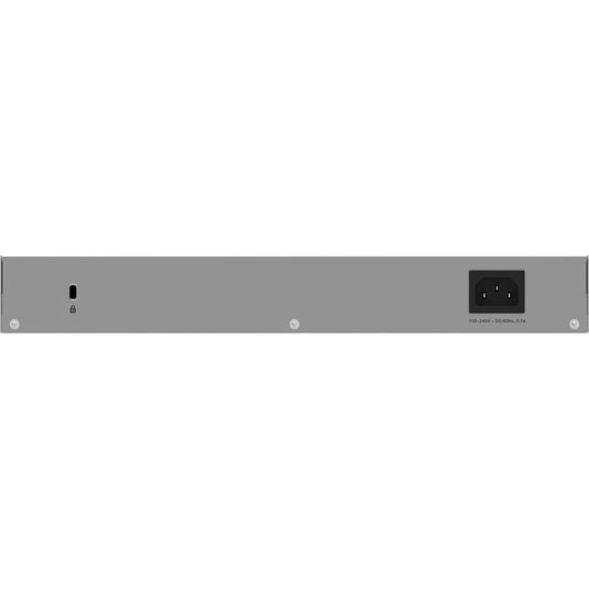 Netgear gs524 24-poorts gigabit ethernet unmanaged switch (grijs blauw)