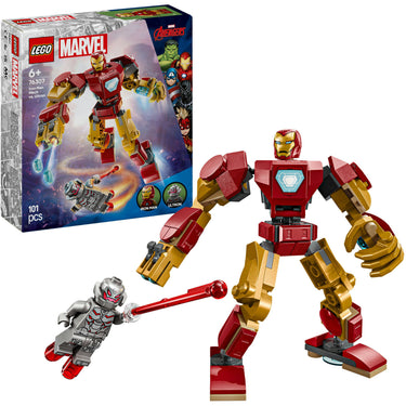 Lego ® marvel iron man mecha vs. ultron speelset - 76307