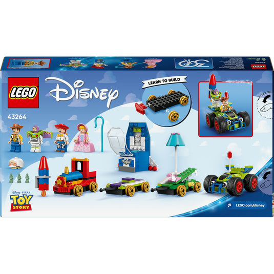 Lego disney 43264 toy story celebration train rc car