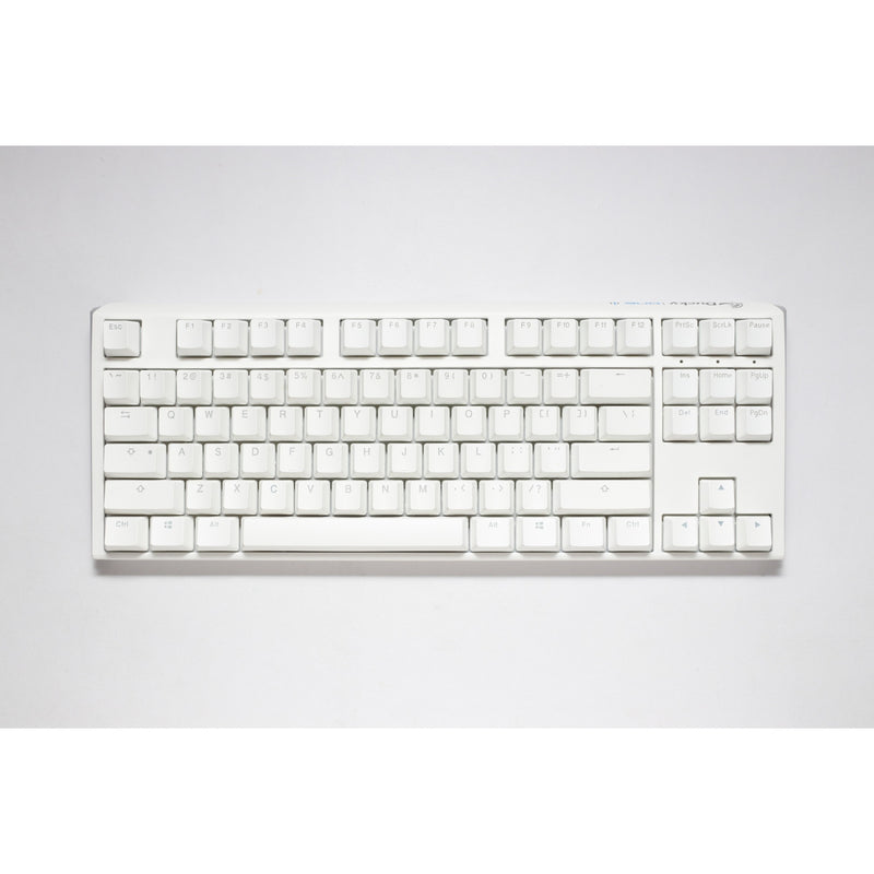 Load image into Gallery viewer, Ducky one 3 classic pure white tkl, toetsenbord (wit, us lay-out, cherry mx silent red, rgb led, double-shot pbt, hot-swappable, quack mechanics, 80%)
