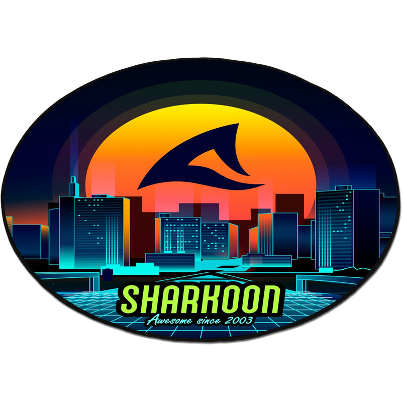 Load image into Gallery viewer, Sharkoon sfm11 floor mat (retro) beschermingsmat (blauw geel)
