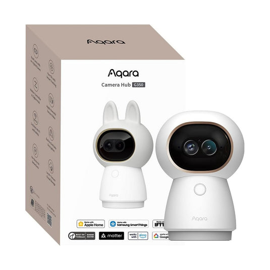 Aqara camera hub g350 select - 4k dual lens camera - matter 1.5 hub