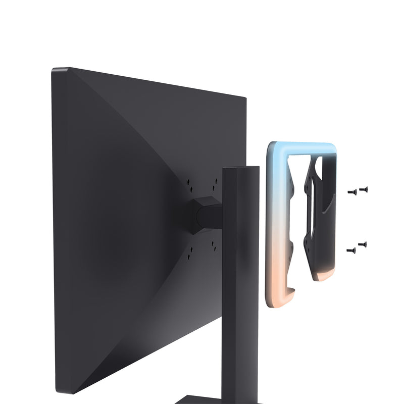 Load image into Gallery viewer, Trust gxt 907 vybz rgb-achtergrondverlichting voor monitoren (zwart)
