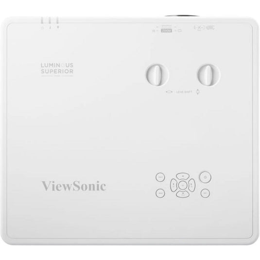 Viewsonic lsc601wu wuxga laser installatie projector (wit, 6000 ansi lumen, 3lcd met mla)