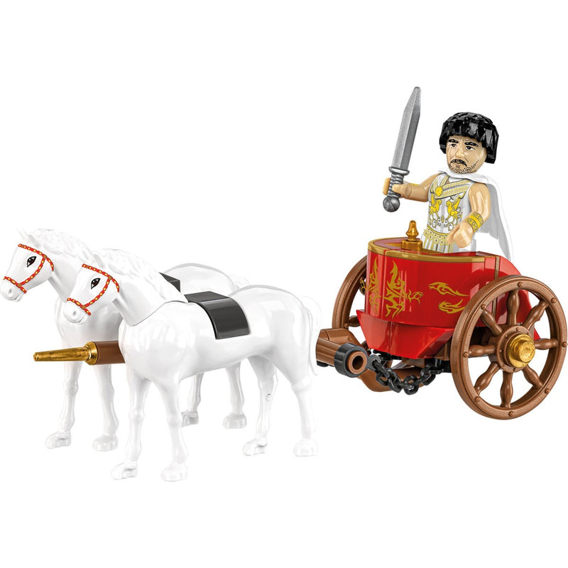 Load image into Gallery viewer, Cobi imperium romanum - romeinse strijdwagen constructiespeelgoed
