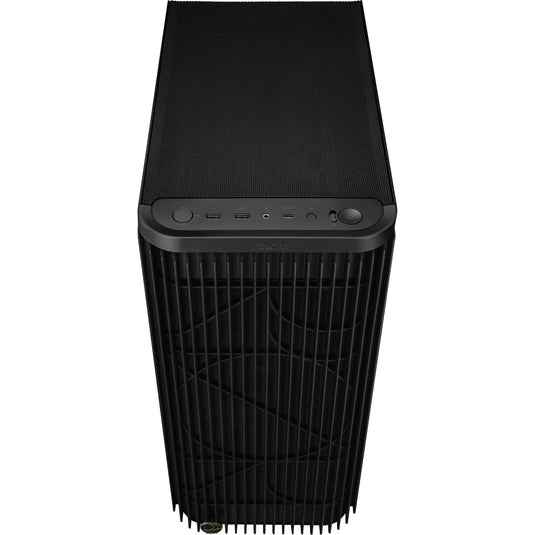 Asus proart pa401 - tempered glass panel midi tower behuizing (zwart | 2x usb-a | 1x usb-c | tempered glass)
