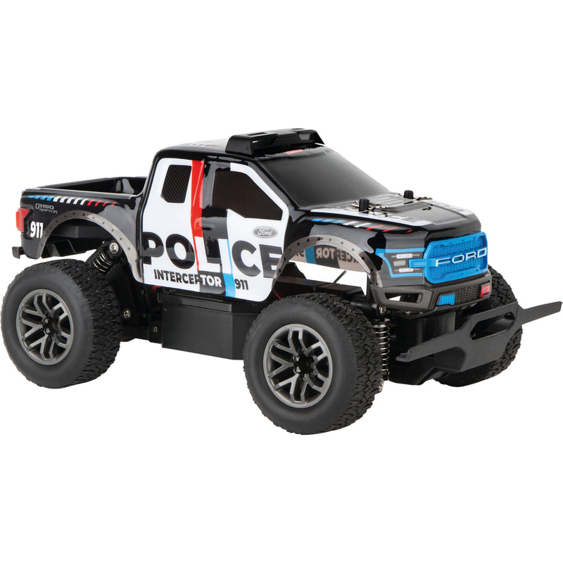 Load image into Gallery viewer, Carrera rc 2,4ghz ford f-150 raptor police - 1:18
