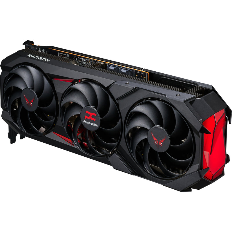 Load image into Gallery viewer, Powercolor radeon rx 9070 gre red devil 12gb gddr6 grafische kaart (zwart, rdna4, 3x displayport, 1x hdmi 2.1)
