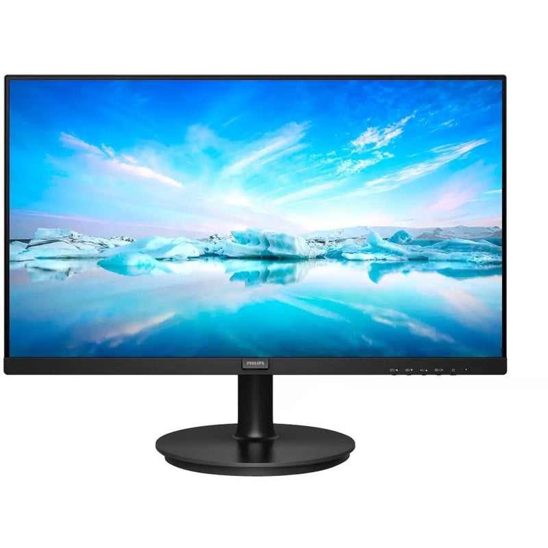 Load image into Gallery viewer, Philips v line 222v8la 22 monitor (zwart, vga, displayport, hdmi, audio)
