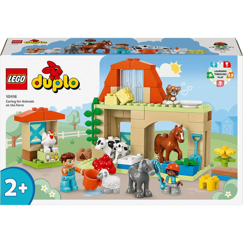 Load image into Gallery viewer, Lego duplo town 10416 dieren verzorgen op de boerderij
