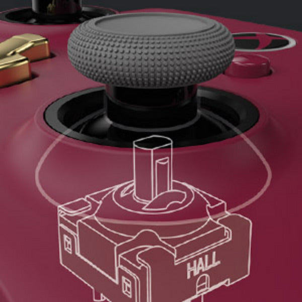 Load image into Gallery viewer, Powera advantage plus bedrade controller voor xbox series x|s - robijn (donkerrood, xbox series x|s, xbox one, pc)
