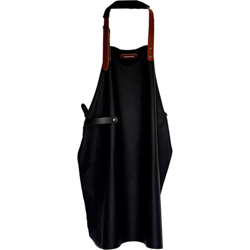 Load image into Gallery viewer, Kamado joe leren schort (bruin, one size fits all)
