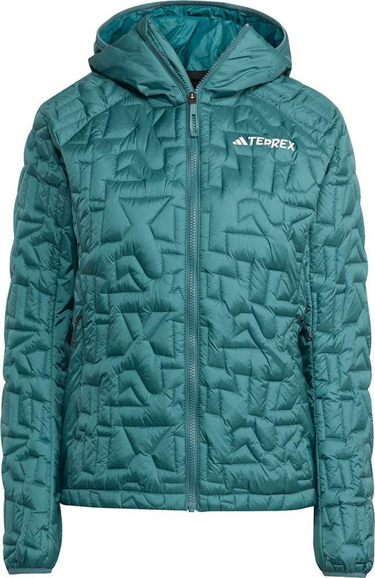 Adidas xperio primaloft loose - women's hooded jacket