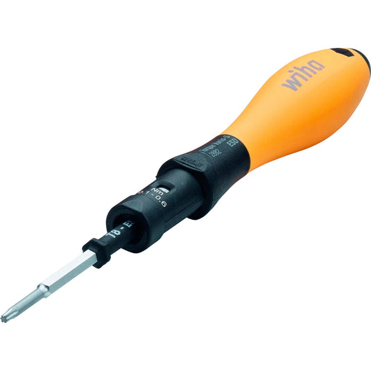 Wiha momentschroevendraaier torquevario-s esd (zwart geel, 0,8 - 5 nm)