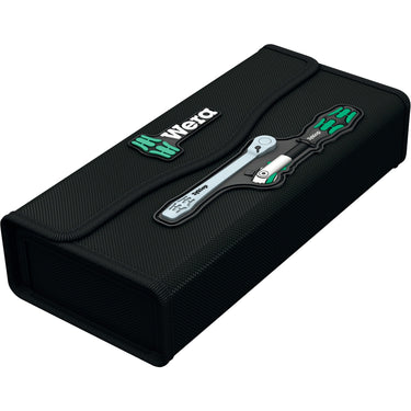 Wera kraftform compact zyklop ms1 metal speed ratel, 1 4 (zwart groen, 2-delig)