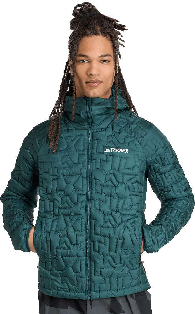 Load image into Gallery viewer, Adidas xperio primaloft loose - hooded jacket
