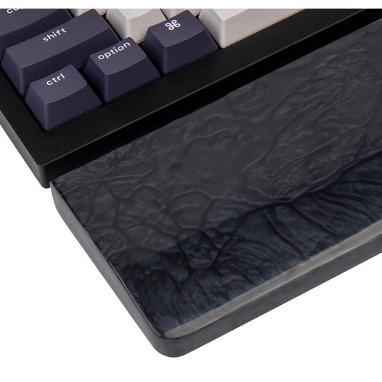 Keychron q1 q2 resin palm rest polssteun (zwart, 75%)