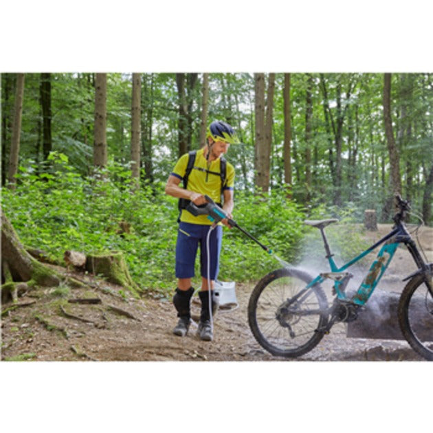 Load image into Gallery viewer, Gardena aquaclean 24 18 v p4a kant-en-klare set drukreiniger (grijs turquoise, 14800-20, accu inbegrepen)
