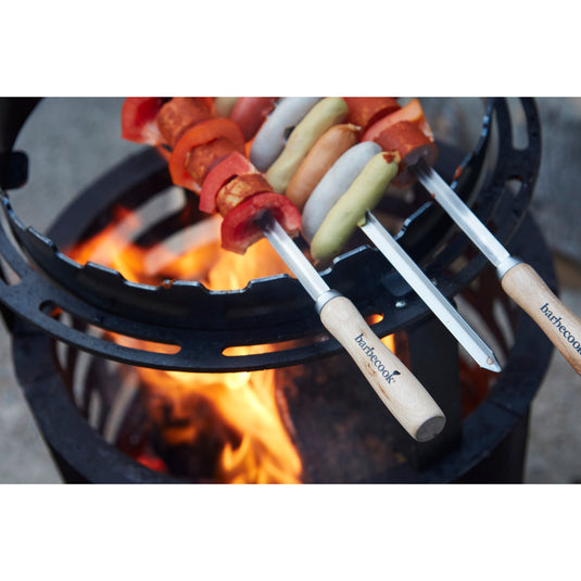 Barbecook set van 3 xl skewers spies (65cm, fsc 100%)