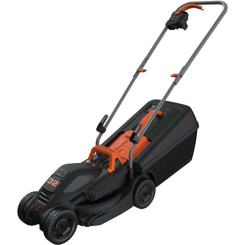 Load image into Gallery viewer, Black+decker grasmaaier bemw351-qs (zwart oranje)
