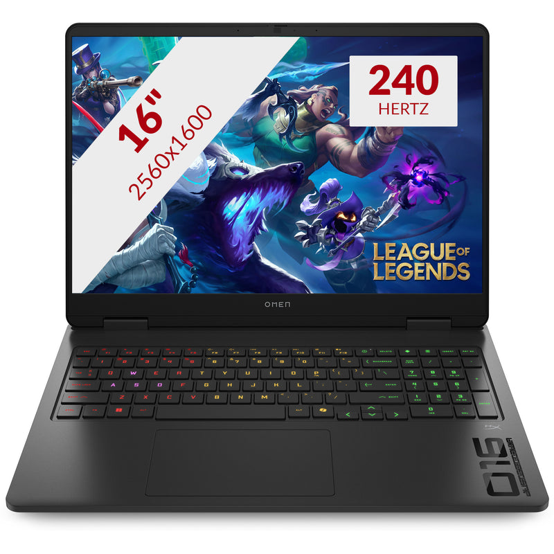 Load image into Gallery viewer, Omen 16-an0077nd (ch4m7ea) 16 gaming laptop (zwart | ultra 7 255h | rtx 5070 | 32 gb | 1 tb ssd)
