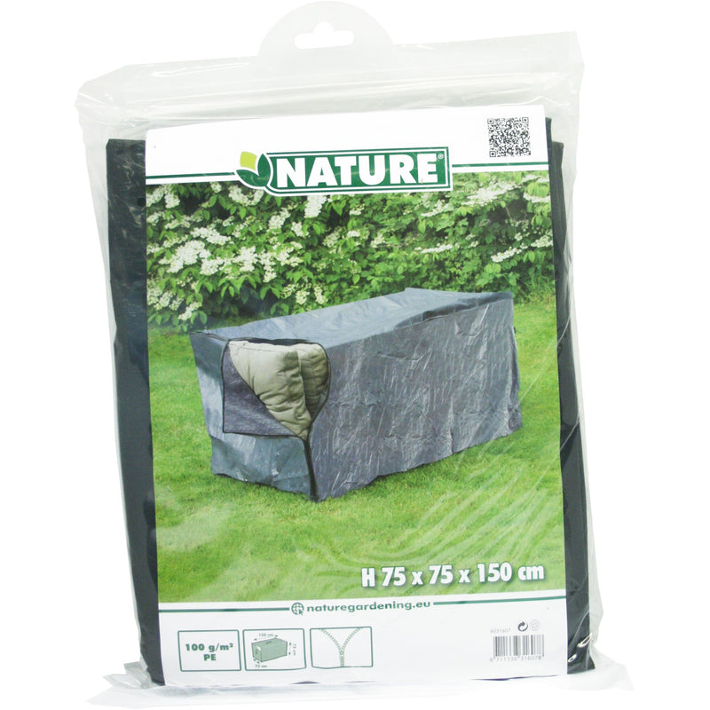 Load image into Gallery viewer, Nature tuinmeubelafdekhoes voor loungekussens (verschillende vormen) afdekking (grijs, 6031607)
