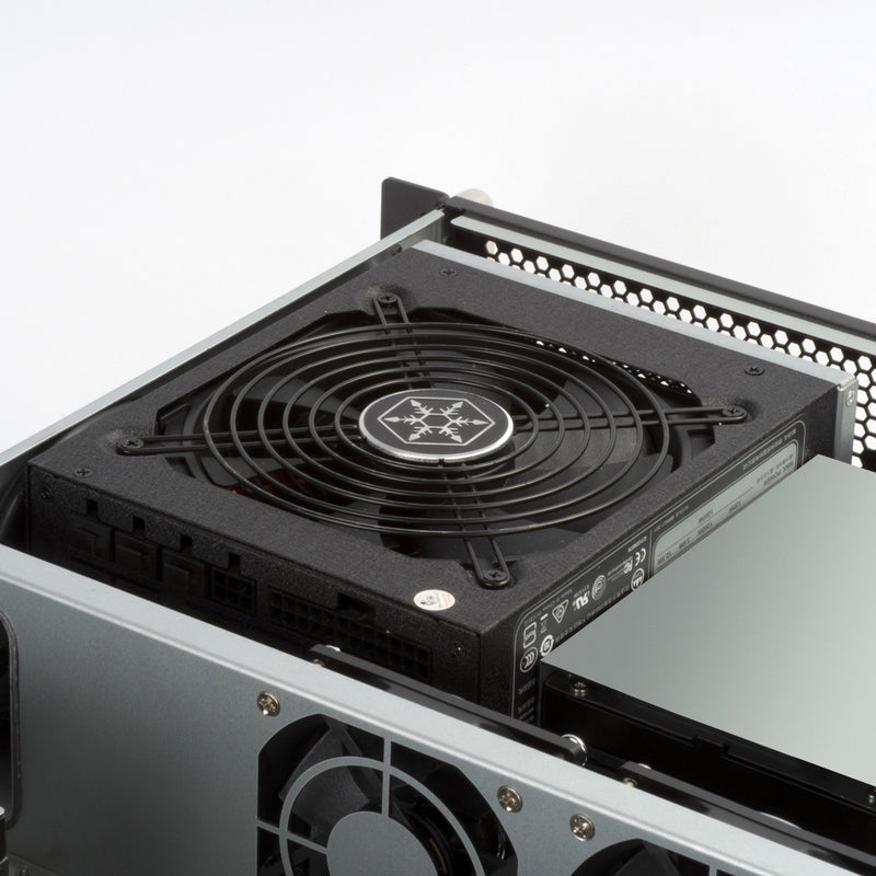 Load image into Gallery viewer, Silverstone rm23-502 rack behuizing (grijs zwart)
