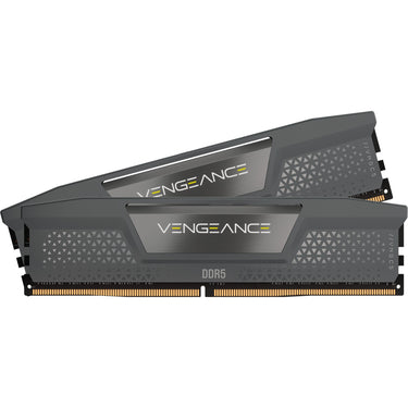 Corsair vengeance 64 gb ddr5-6000 (2x 32 gb) werkgeheugen (grijs, cmk64gx5m2b6000z30, xmp, expo)
