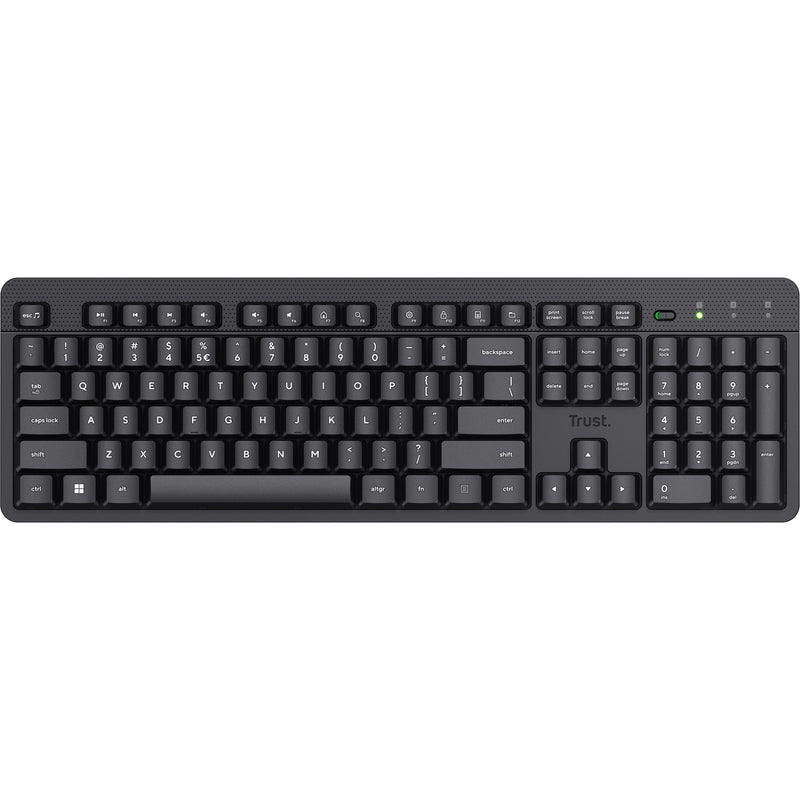 Load image into Gallery viewer, Trust ody ii silent wireless keyboard, toetsenbord (zwart, eu lay-out (qwerty), membraan)
