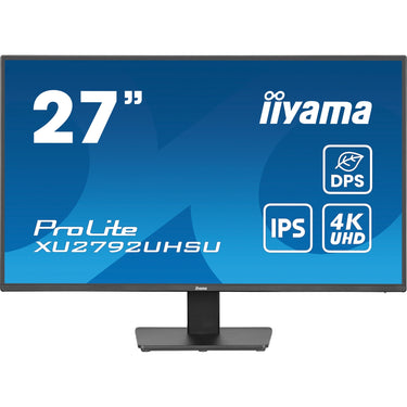 Iiyama prolite xu2792uhsu-b6 27 4k uhd monitor (zwart, hdmi, displayport, 3x usb-a, usb-b, usb-c)