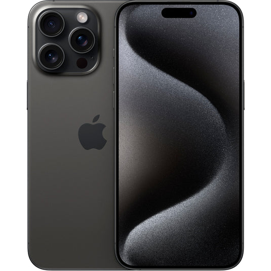 Apple iphone 15 pro max smartphone (zwart, 256 gb, ios)