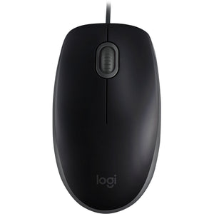 Logitech b110 silent muis (zwart, 1000 dpi)