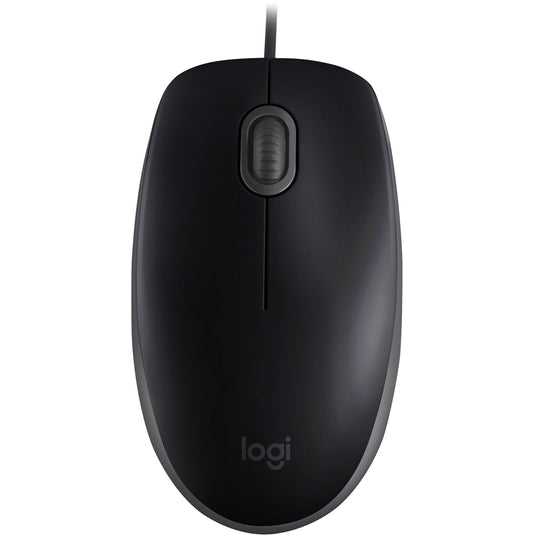 Logitech b110 silent muis (zwart, 1000 dpi)