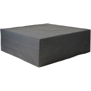 Nature tuinmeubelafdekhoes voor loungeset afdekking (grijs, 6031610)