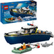 Lego city - achtervolging met politieboot constructiespeelgoed (60456)