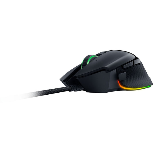 Razer basilisk v3 gaming muis (zwart, 26.000 dpi, rgb leds)