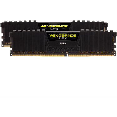 Corsair vengeance lpx 32 gb ddr4-3200 (2x 16 gb) werkgeheugen (zwart, cmk32gx4m2e3200c16, xmp 2.0)