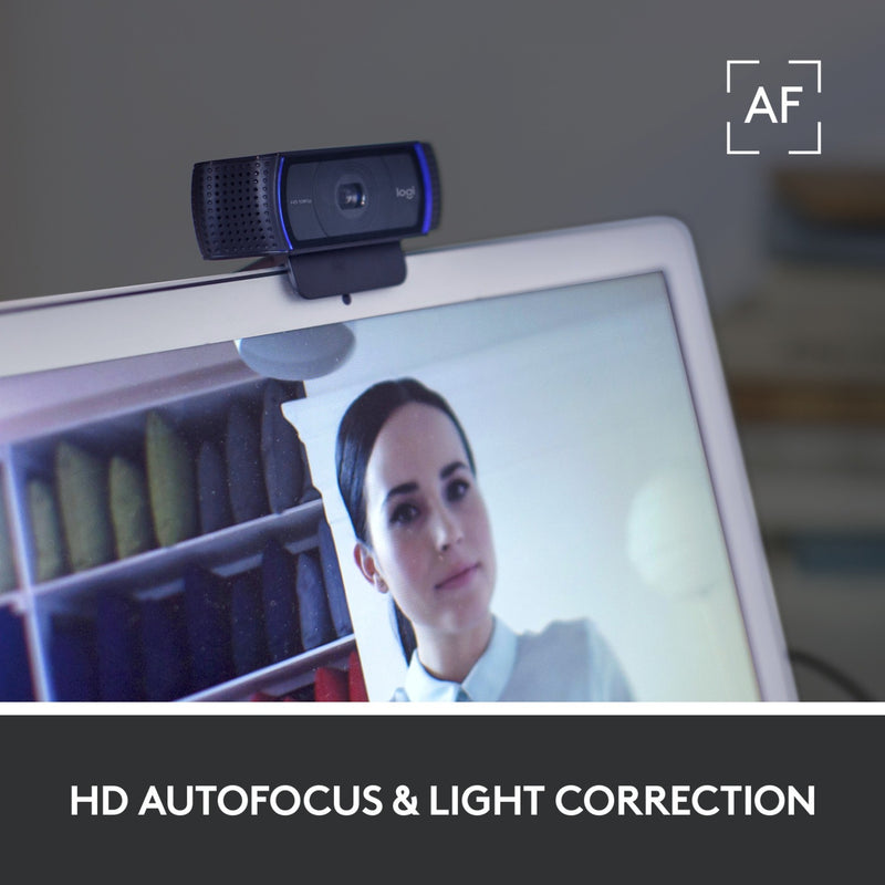 Load image into Gallery viewer, Logitech c920s pro hd webcam (zwart)
