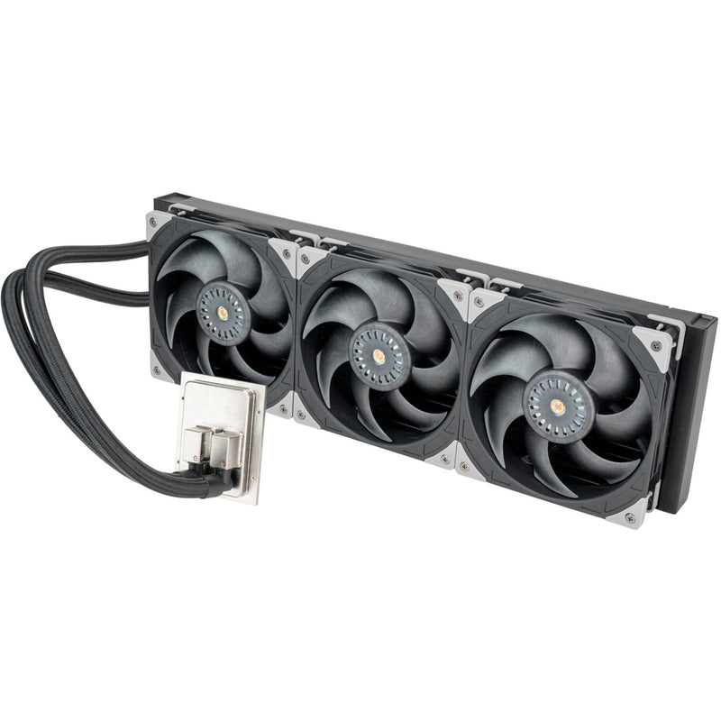 Load image into Gallery viewer, Silverstone xe420 waterkoeling (zwart zilver)
