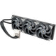 Silverstone xe420 waterkoeling (zwart zilver)