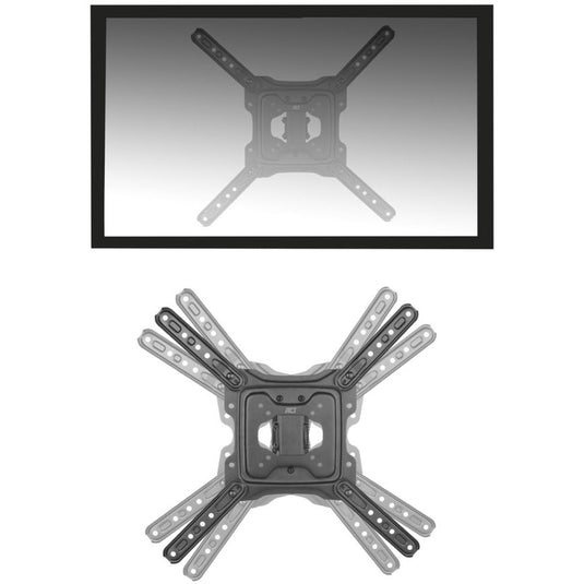 Tv-wandbeugel act ac8354 zwart 55 inch