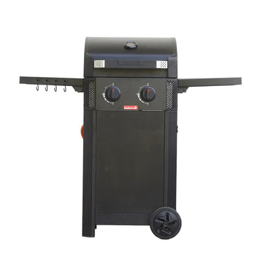 Barbecook luca 210 gasbarbecue met zijtafels (zwart)