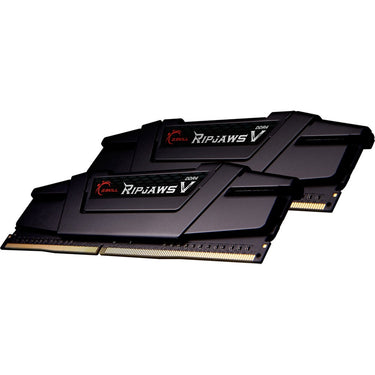 G.skill 32 gb ddr4-3600 (2x 16 gb) kit werkgeheugen (zwart, f4-3600c16d-32gvkc, ripjaws v, xmp)