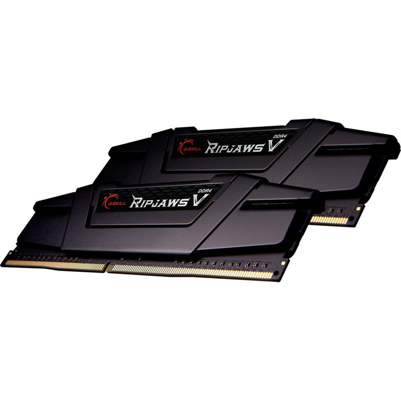 Load image into Gallery viewer, G.skill 32 gb ddr4-3600 (2x 16 gb) kit werkgeheugen (zwart, f4-3600c16d-32gvkc, ripjaws v, xmp)
