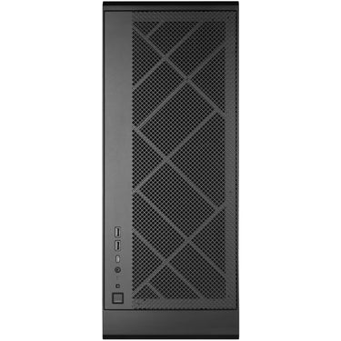 Silverstone alta g1m midi tower behuizing (zwart | 2x usb-a | 1x usb-c)
