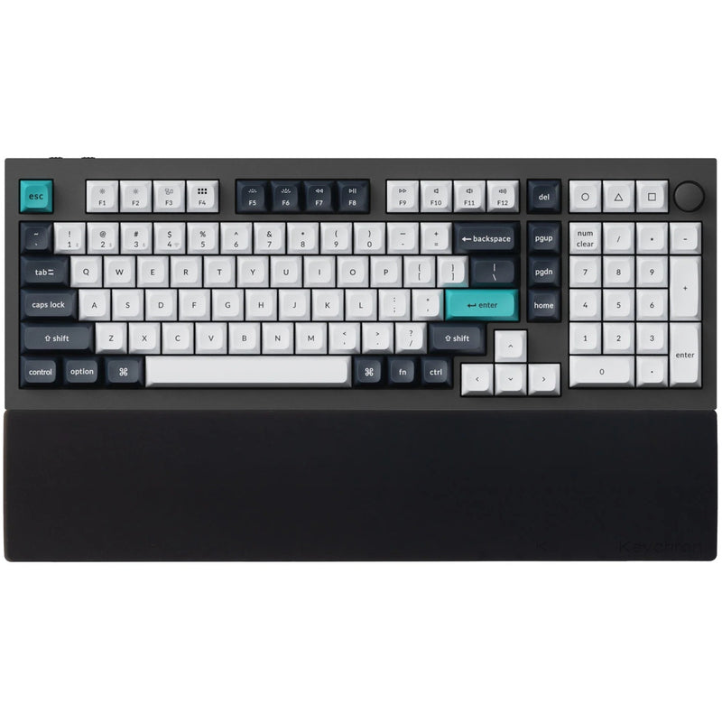 Load image into Gallery viewer, Keychron silicone palm rest voor q12 q5 pro q5 max q5 he l3 polssteun (zwart)
